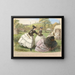 The Good Archers - John Leech — framed artwork on a wall