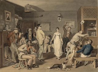 Dance in a Bar - John Lewis Krimmel — artwork view