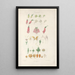 Digitalium monographia Painting Pl01 - John Lindley — framed artwork on a wall