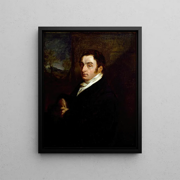 John Gage - John Linnell — framed artwork on a wall