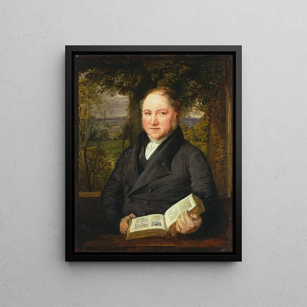 John Varley - John Linnell — framed artwork on a wall
