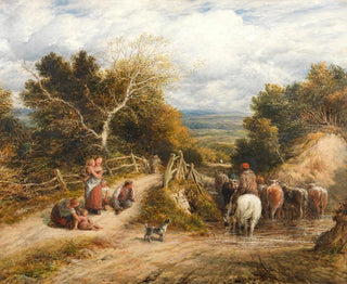 The Stream - John Linnell — artwork view