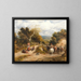The Stream - John Linnell — framed artwork on a wall