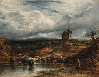 The windmill - John Linnell — artwork view