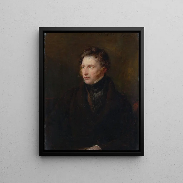 William Collins R. A. - John Linnell — framed artwork on a wall