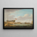 Jour de lancement au quai des Indes orientales Blackwall sur la Tamise - John Lynn — framed artwork on a wall