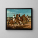 In the hands of starters - John M Skipper — framed artwork on a wall