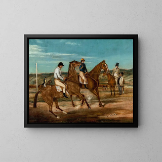 In the hands of starters - John M Skipper — framed artwork on a wall