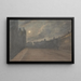 Broad Street, Oxford - John Malchair — framed artwork on a wall