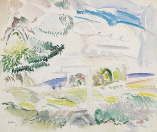 Landscape Painting of Maine - John Marin — artwork view