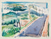 On the Road to Sparkill, New York - John Marin — artwork view