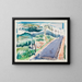 On the Road to Sparkill, New York - John Marin — framed artwork on a wall