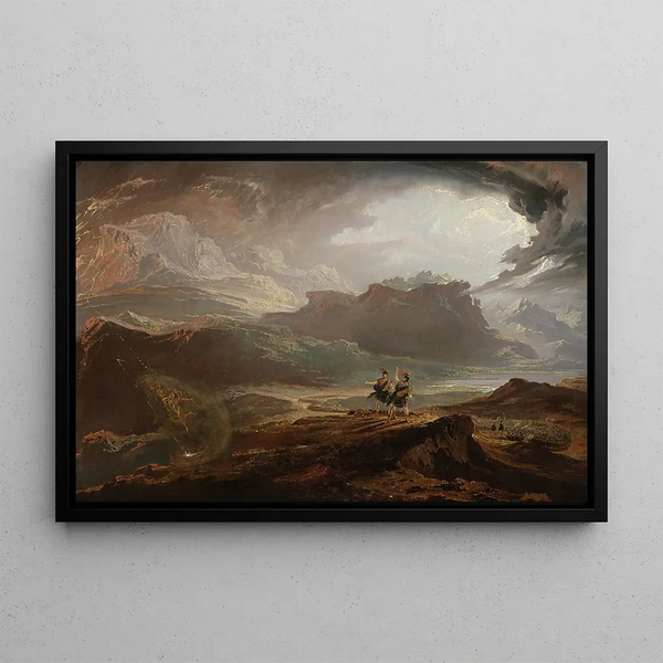 Macbeth - John Martin — framed artwork on a wall