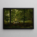 Picnic Scene - John Martin Tracy — framed artwork on a wall