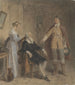 The King Lear and Cordelia - John Massey Wright — artwork view