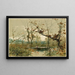Autumn Painting - John Mazzanovich — framed artwork on a wall