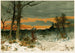 Winter Painting - John Mazzanovich — artwork view