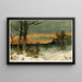 Winter Painting - John Mazzanovich — framed artwork on a wall