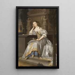 John Michael Wright - A posthumous portrait of Elizabeth Countess of Westmorland.webp