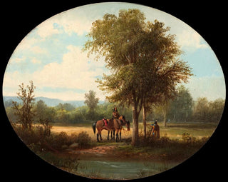 A Morning in Milk River Valley - John Mix Stanley — artwork view