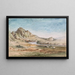 Dents d'ours, porte de la rivière Missouri - John Mix Stanley — framed artwork on a wall