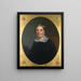 Émeline Willet - John Mix Stanley — framed artwork on a wall