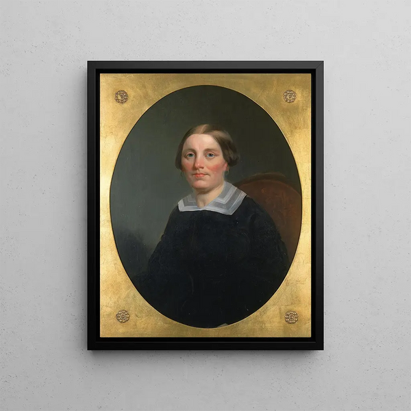 Émeline Willet - John Mix Stanley — framed artwork on a wall