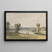 Lake of the Lightning - John Mix Stanley — framed artwork on a wall