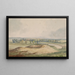 River Milk, mountain Bears Paw in the distance - John Mix Stanley — framed artwork on a wall