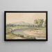 River Milk and Mountain Panther - John Mix Stanley — framed artwork on a wall