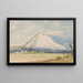 Mont Rainier seen from near Steilacoom - John Mix Stanley — framed artwork on a wall