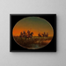 The Challenge - John Mix Stanley — framed artwork on a wall