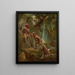 The Deer Killers - John Mix Stanley — framed artwork on a wall