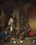 The Trappers' Cabin - John Mix Stanley — artwork view