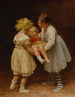 Children playing - John Morgan — artwork view