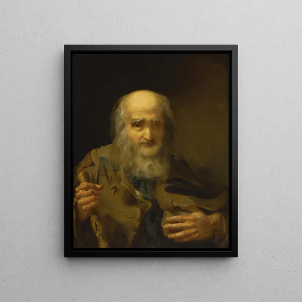 A Revolutionary Retiree - John Neagle — framed artwork on a wall