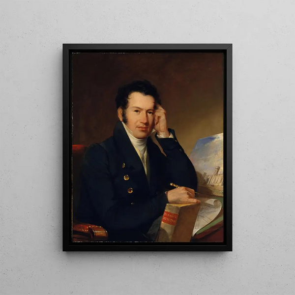 John Haviland - John Neagle — framed artwork on a wall
