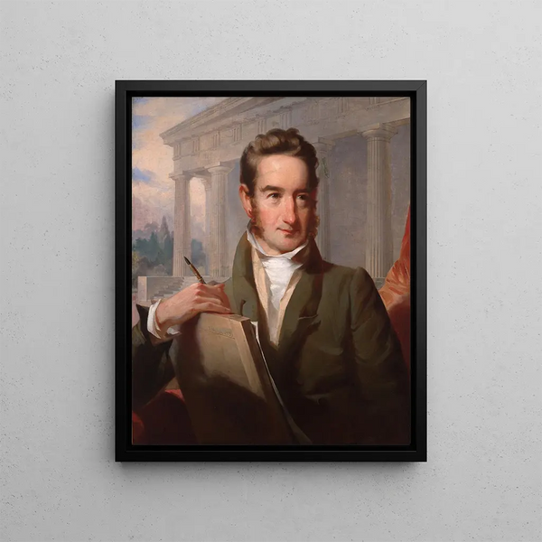 William Strickland - John Neagle — framed artwork on a wall