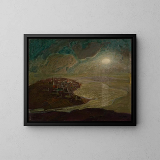 City of Magic - John Noble — framed artwork on a wall