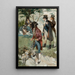 Duels - John Norval Marchand — framed artwork on a wall