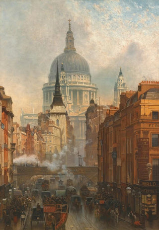Evening at Ludgate - John O'Connor — artwork view