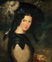 Portrait of Mrs. John O'Keefe, wife of the artist - John O'Keeffe — artwork view