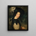 Portrait of Mrs. John O'Keefe, wife of the artist - John O'Keeffe — framed artwork on a wall
