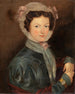 Portrait painting of Mrs. McCarthy, grandmother of J. H. McCarthy - John O'Keeffe — artwork view