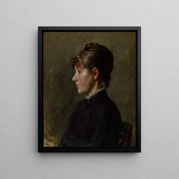 Katrina - John Ottis Adams — framed artwork on a wall
