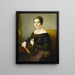 Elizabeth Oakes Prince Smith Mme Seba Smith - John Paradise — framed artwork on a wall