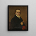 Samuel Hanson Cox 1793-1880 - John Paradise — framed artwork on a wall