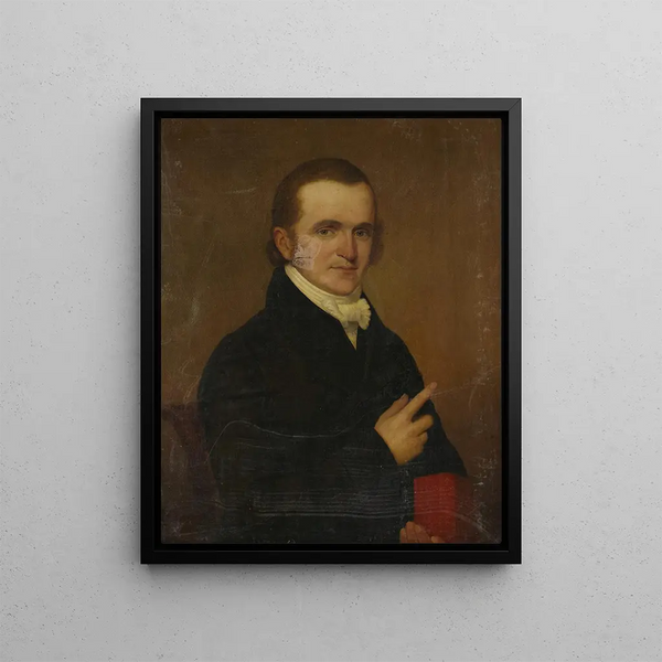 Samuel Hanson Cox 1793-1880 - John Paradise — framed artwork on a wall