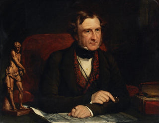 Portrait Painting of Thomas Wyse 1791-1862, politician, writer and diplomat - John Partridge — artwork view