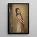 L'ingénue - John Pettie — framed artwork on a wall